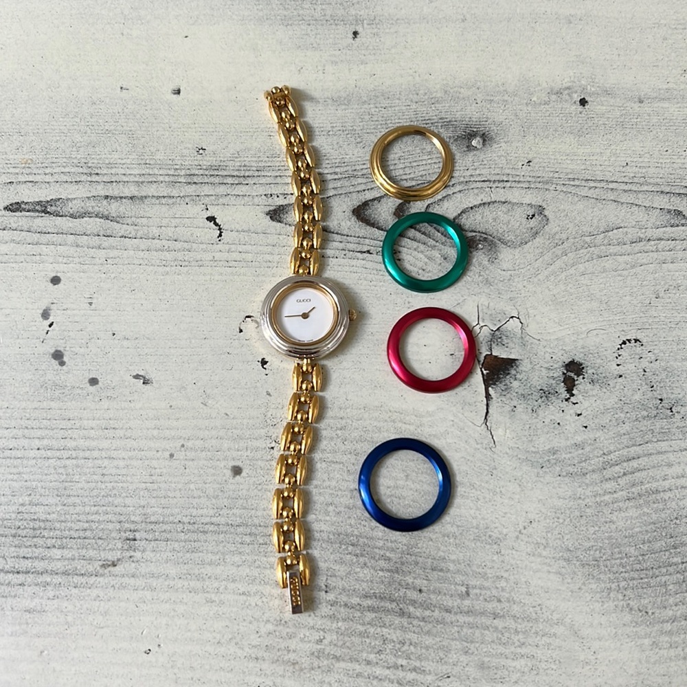 Gucci Vintage Rice Link Watch